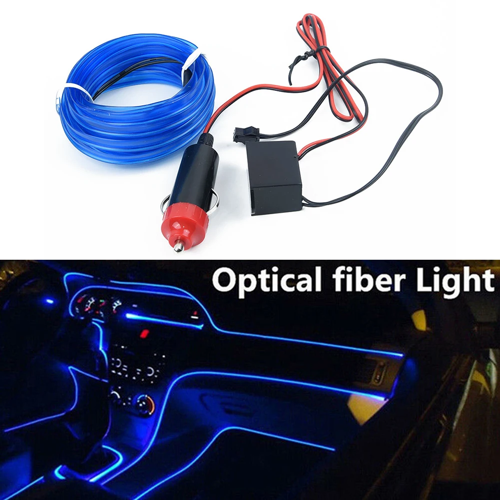 

Lamp LED Lights 4 Meter Bright Door Flexible Front Inner Interior Blue
