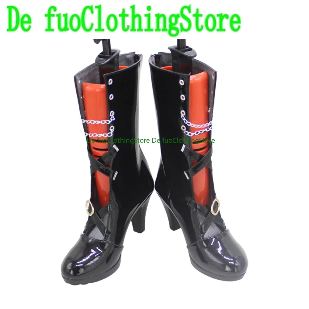 Arknights Spectre the Unchained Обувь для косплея Сапоги Игра Аниме Хэллоуин Рождество DefuoClothing