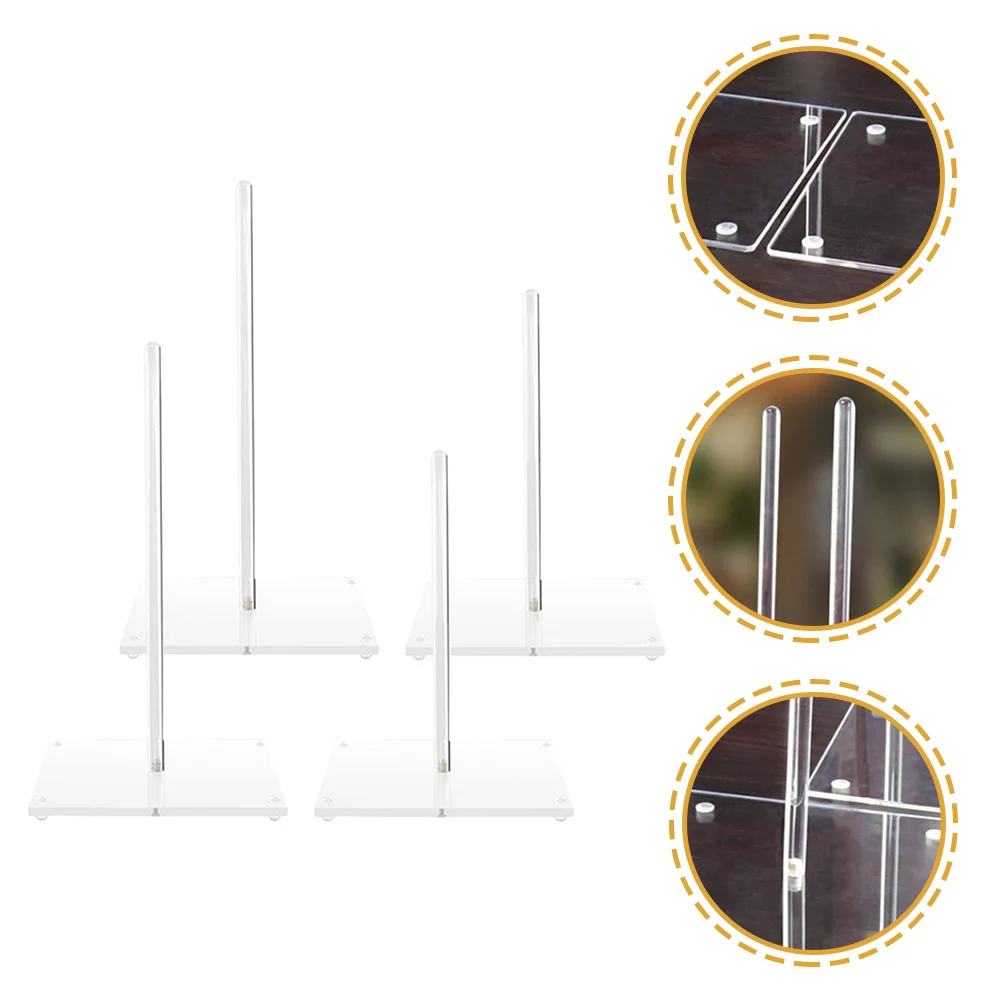 Подставка для вечеринок в виде пончиков квадратные нижние подставки полок