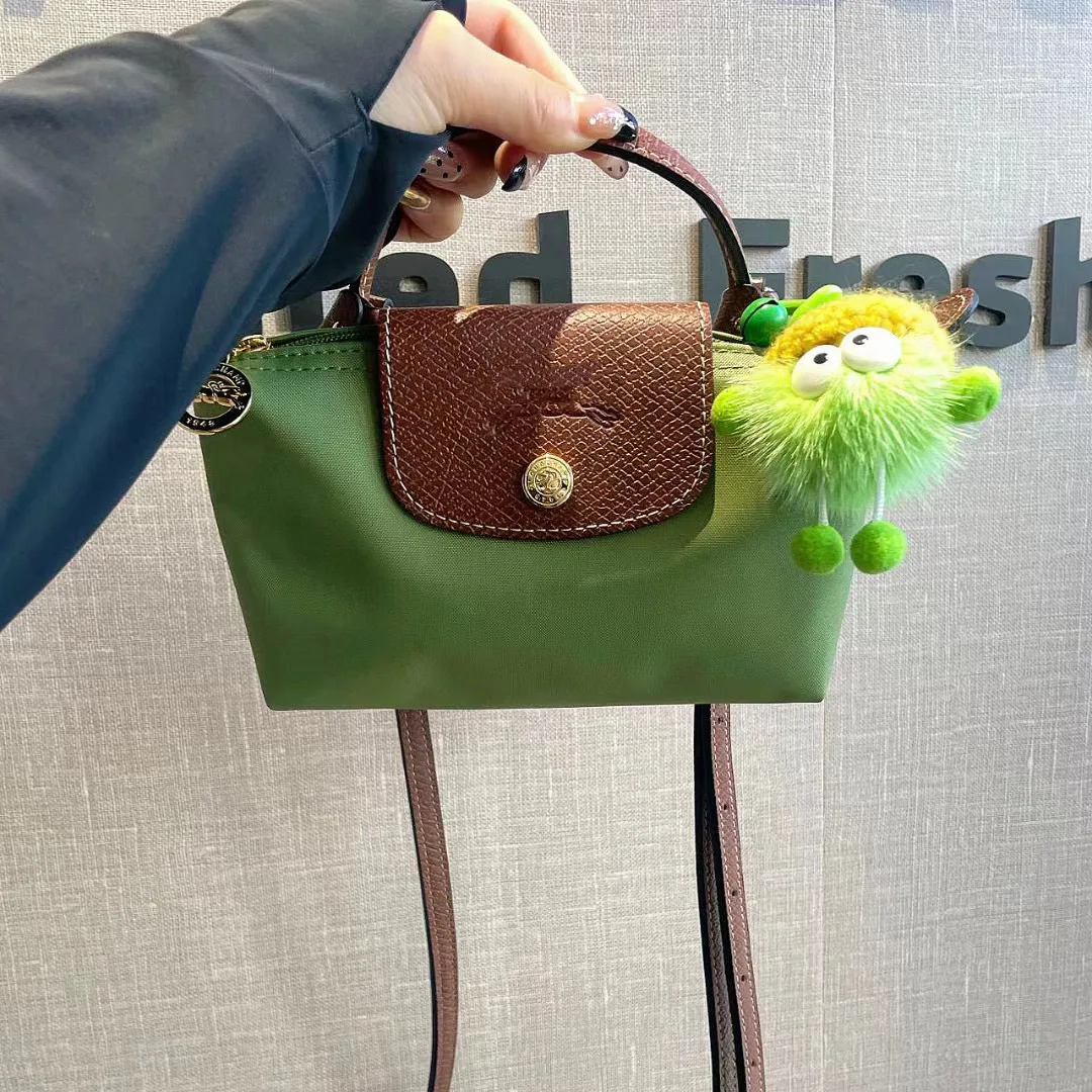 Новая модная универсальная новая сумка Longxiang, миниатюрная ручная сумка через плечо для пельменей, миниатюрная сумка для телефона, женская сумка для макияжа