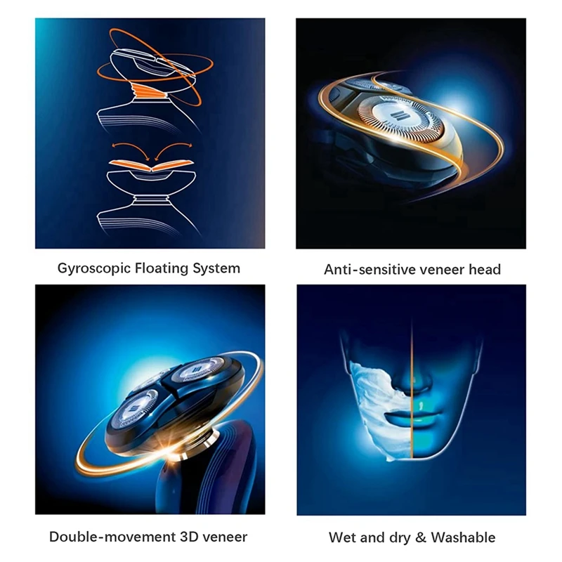 Сменная головка бритвы для Philips AT610 AT620 FT618 FT658 FT688 FT600 аксессуары электрической