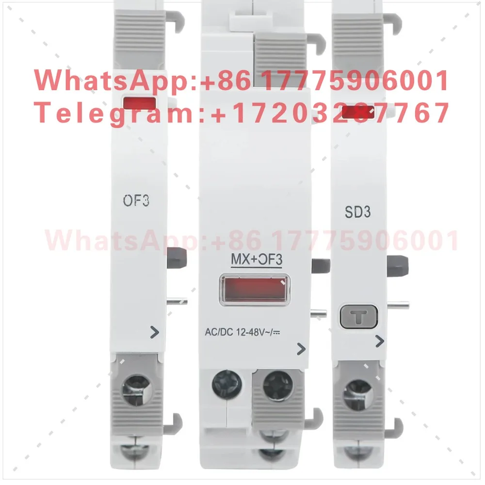 Фото Автоматический выключатель Changshu Switch Factory CH3N H, вспомогательный контакт OF3 SD3, разделительный контакт MX + OF3 №1