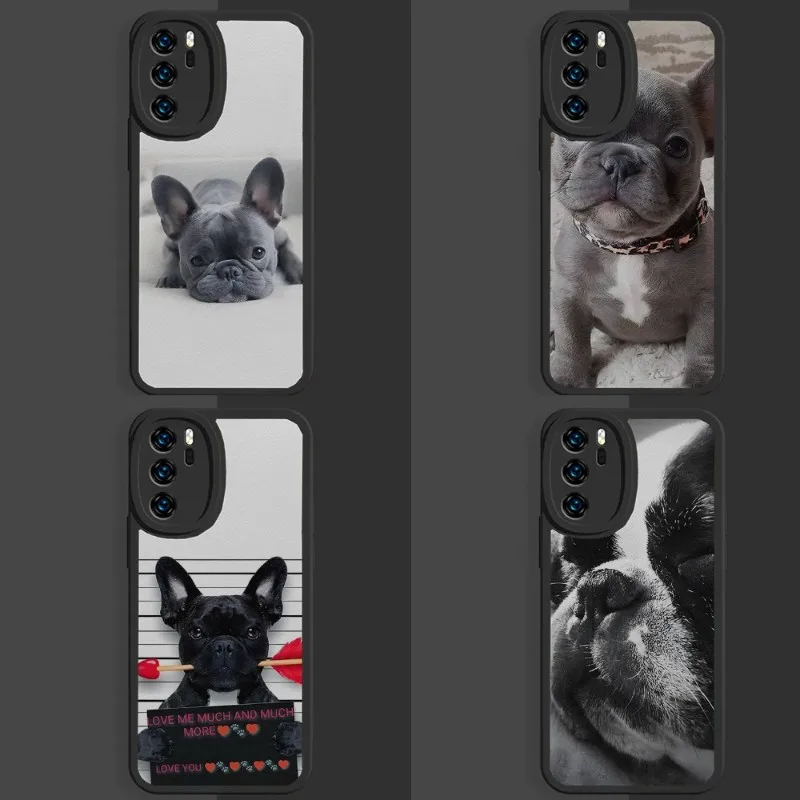 

Роскошный чехол для мобильного телефона из овчины с изображением французского бульдога собаки для XiaomiRedmi 10 11 13 9A 10A 11x NOTE10 11T 11E