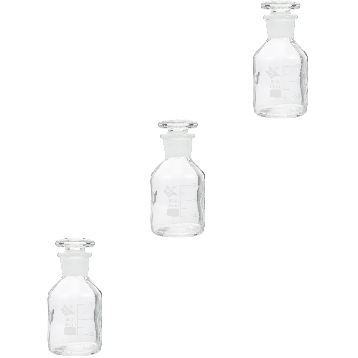 

Bottle Reagent Bottles Mouth Wide Sample Laboratory Apothecary Clear Decorative Acid Jars 60Ml Dropper Jar Chemistry Equipment