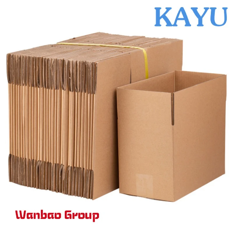 In Stock Custom Cardboard Custom with Logo Eco Friendly Brown Corrugated Cartons Shipping Mailer Box