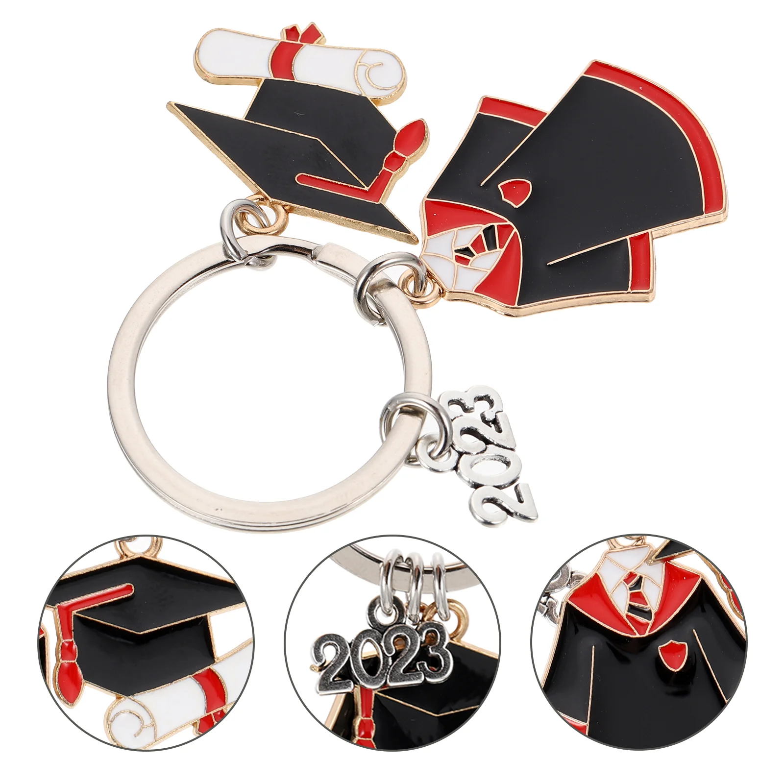 

High School Grad Gifts Grad Keychains Key Hanging Ornament Meaningful Keychain Lip Gloss Keychain