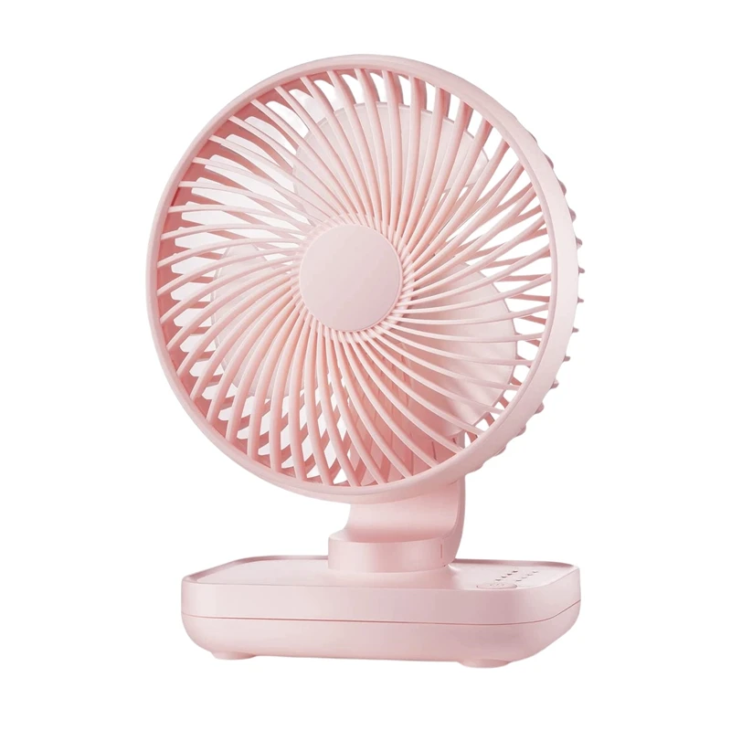 

USB Desk Fan Battery Operated Personal Small Fan Portable Fan for Home Bedroom Office Table Desktop Quiet Strong Airflow