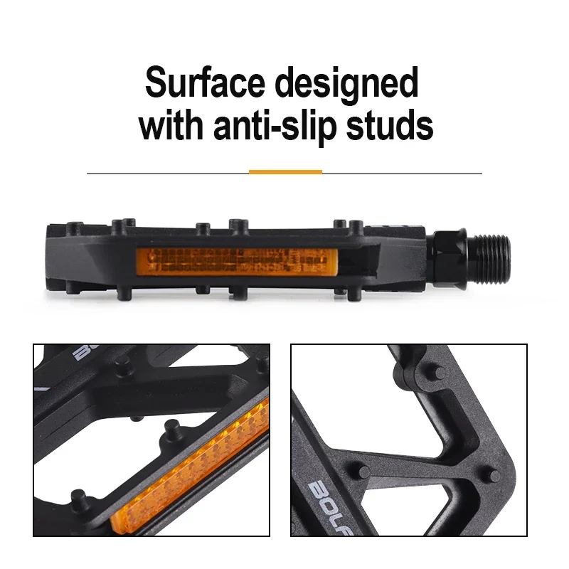 BOLANY противоскользящие педали для горного велосипеда нейлоновая педаль