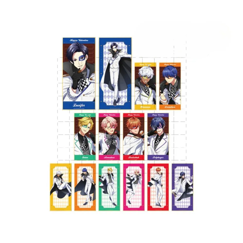 Аниме 2-Obey Me брелок кукла игра Люцифер Мамон Левиафан Асмодус Бельфорг Вельзеуб