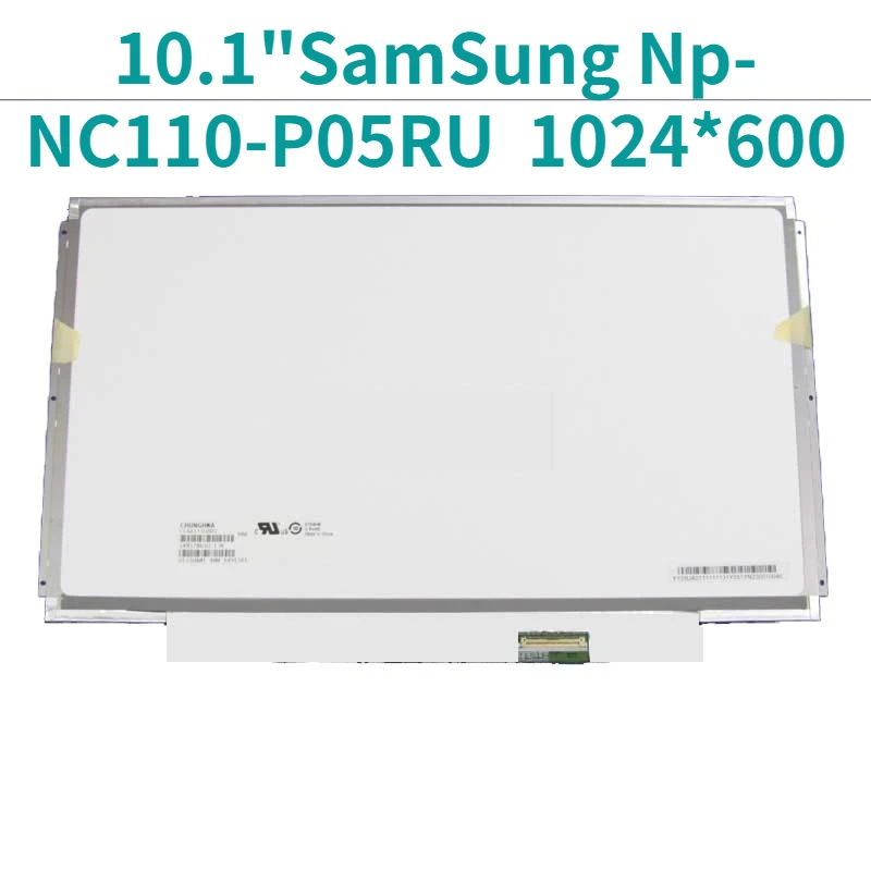 

Free shipping 10.1 inch slim lcd matrix for samsung np-NC110-P05RU laptop lcd screen display 1024*600