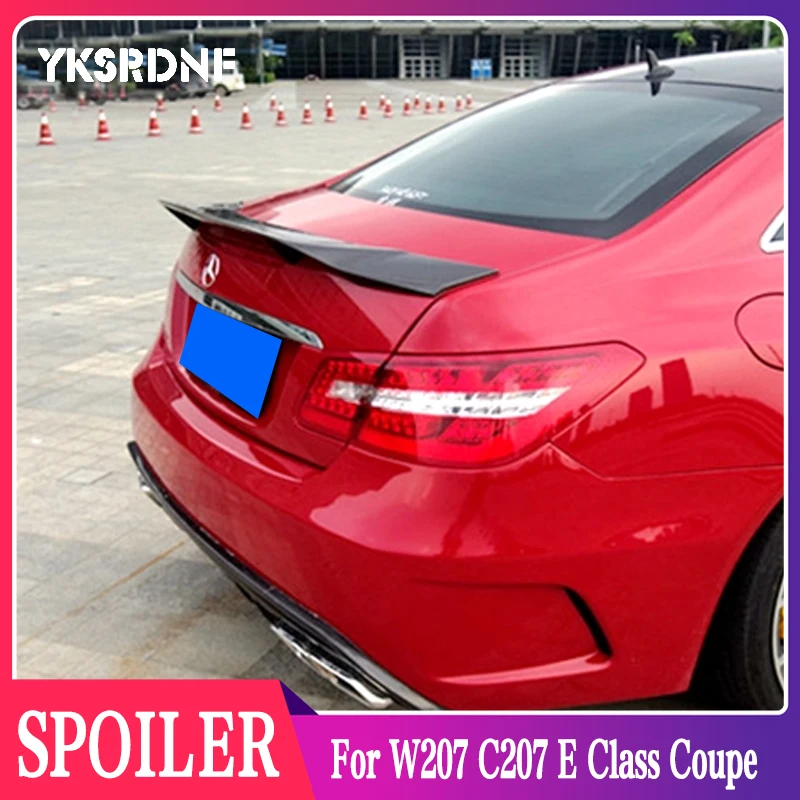 

W207 C207 спойлер для багажника из углеродного волокна/ФАП крыло для Mercedes E Class Coupe 2010 - 2016 E200 E250 E300 E350