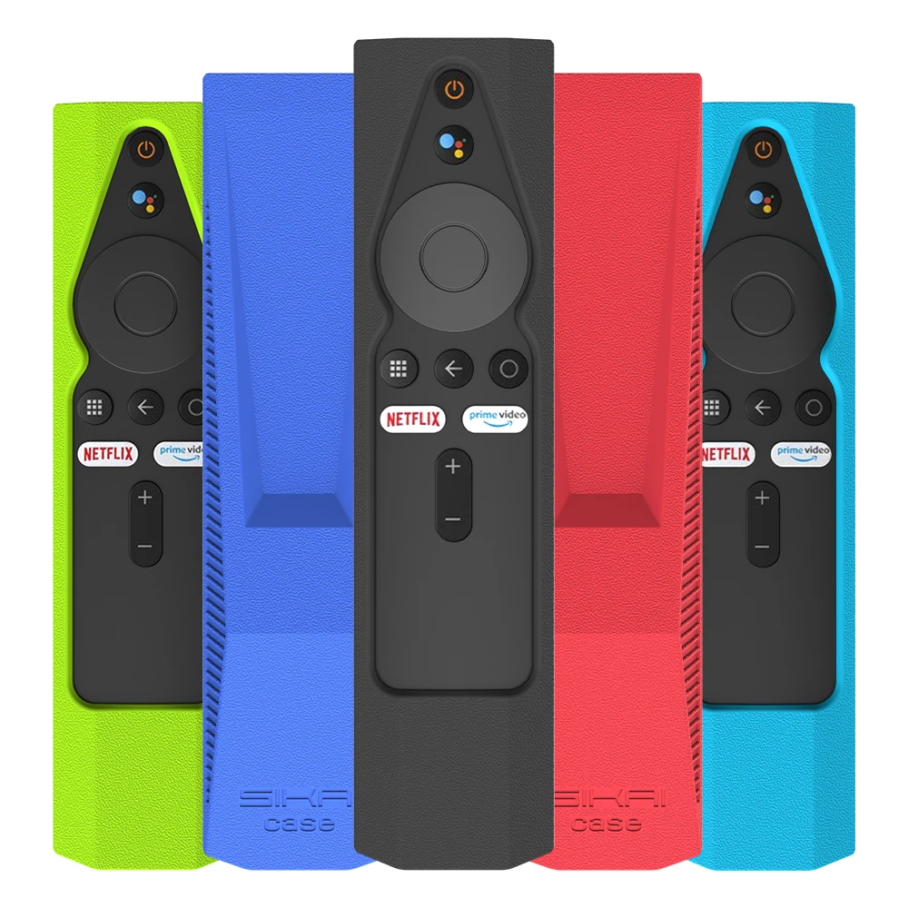 

Чехол с дистанционным управлением для Xiaomi Mi TV Stick XMRM-006 голосовым Bluetooth пультом дистанционного управления Силиконовый противоударный протек...