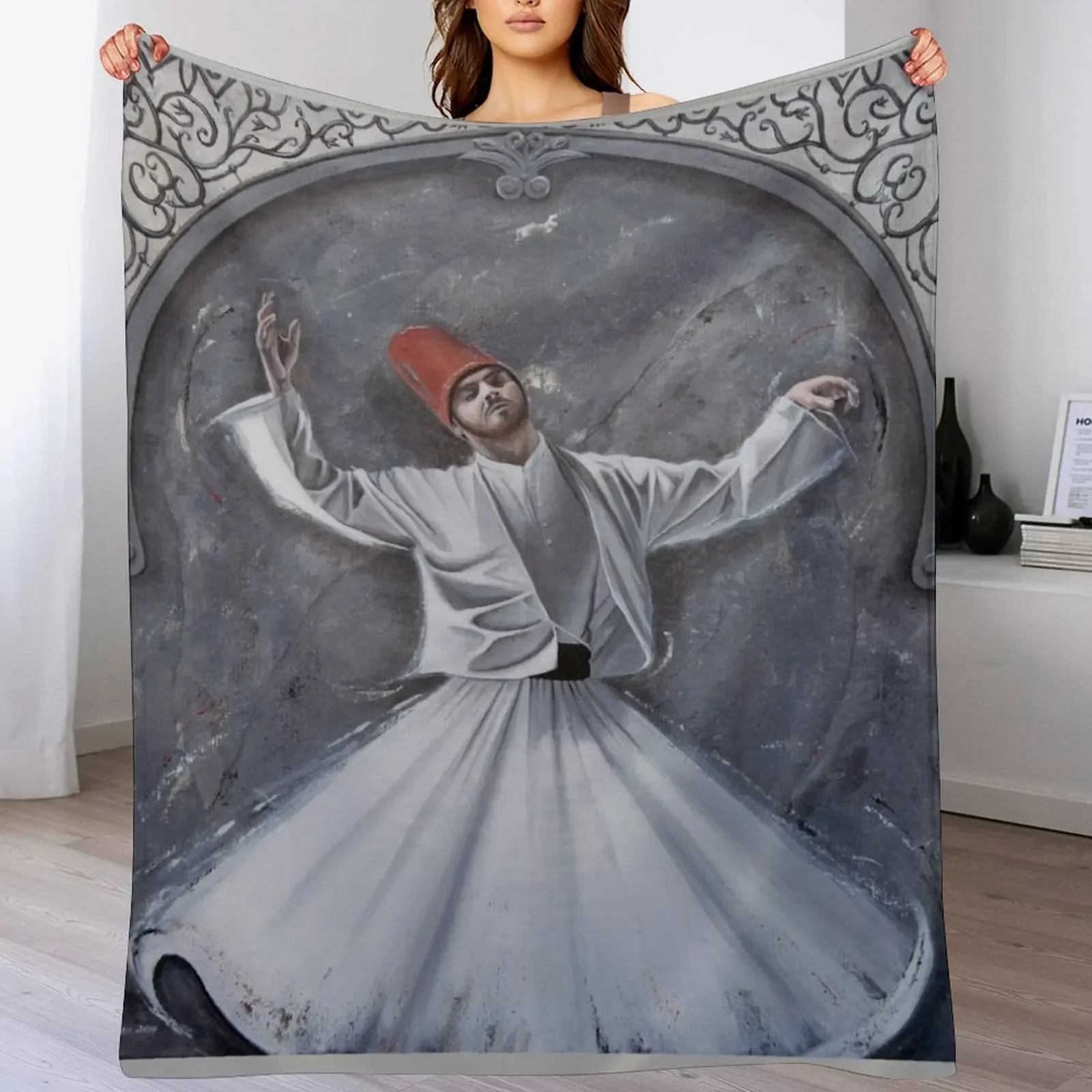 Оттоманское одеяло Dervish на шиферном покрытии спальный мешок модные роскошные