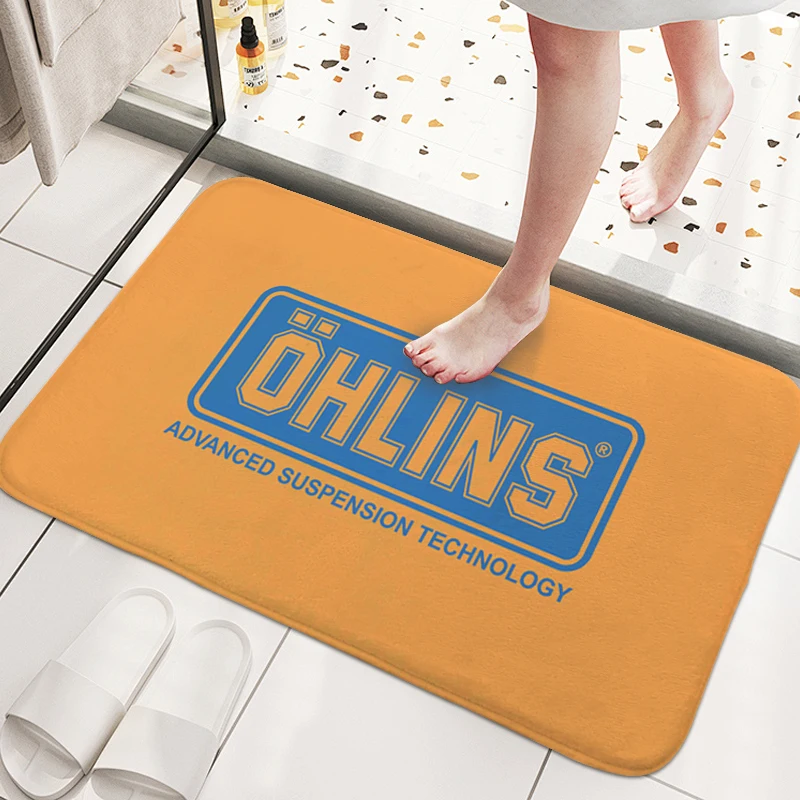 Коврик для ног в ванной комнате нескользящий коврик G-Ohlins на заказ входной двери