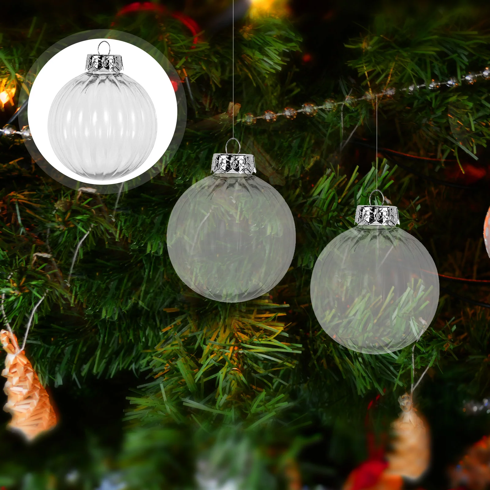 

20 шт. Рождественский полый шар, фотореквизит, украшения, декоративные фотообои, рождественские подвесные шары, пластиковые подвесные украшения