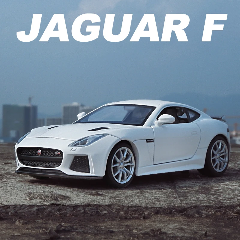 

1/32 Jaguar F-type Sports Car Model Toy Simulation Sound Light Pull Back Alloy Die Cast Toys Vehicle For Boys Girls