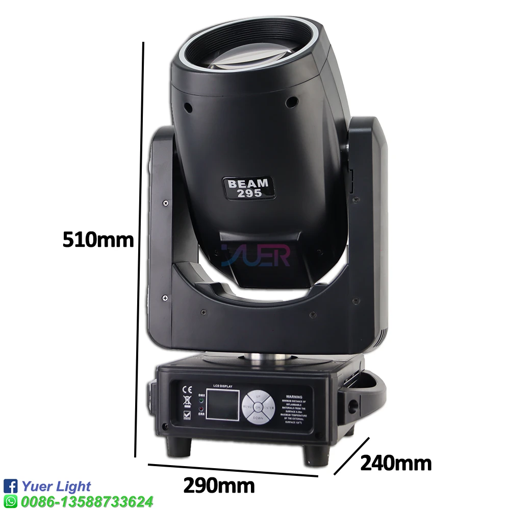 295 Вт осветительный прибор светодиодный 14R с движущимися лучами DMX512 освещение для