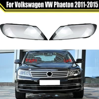 car headlamp glass lamp transparent lampshade shell headlight cover for volkswagen vw phaeton 2011 2015 auto light housing case