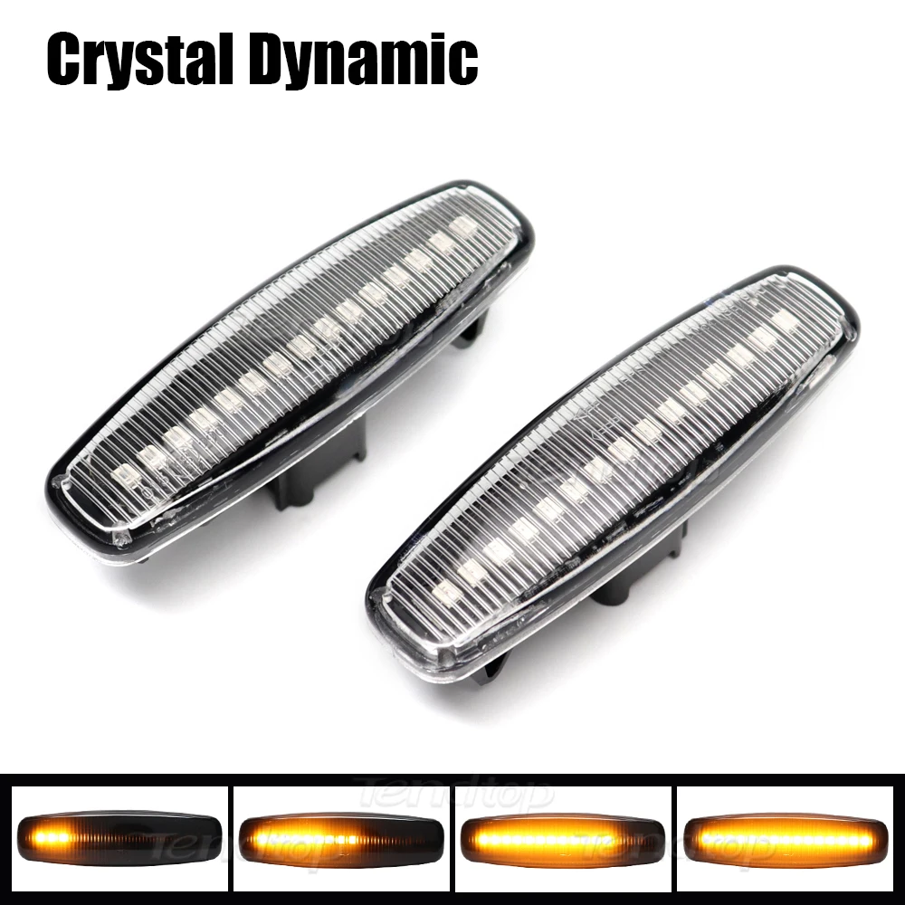

2 шт., Светодиодные поворотники для Infiniti EX25 EX35 EX37 G25 G35 Q40 Q60 Q70 QX50 QX70 M25 M37 JX35