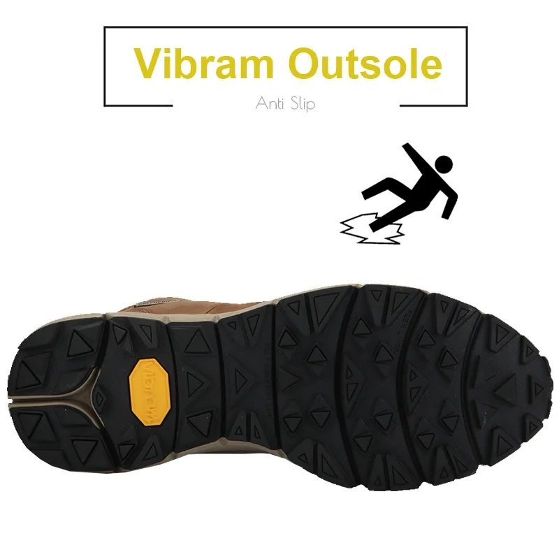 ROCKROOSTER Outdoor Hiking Shoes Waterproof Non-Slip Military Male Sneakers Safety Boots Breathable Desert Trekking Boots