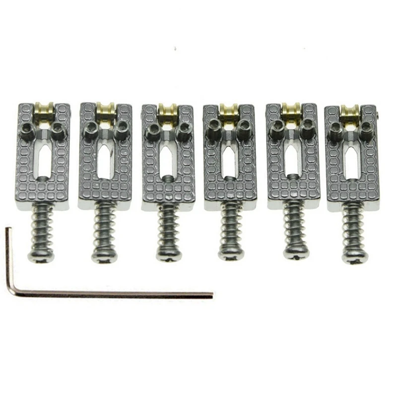 

Roller Tremolo Bridge Saddles System Replacement For Strat/Tele Telecaster Electric Guitar Guitar Accessories