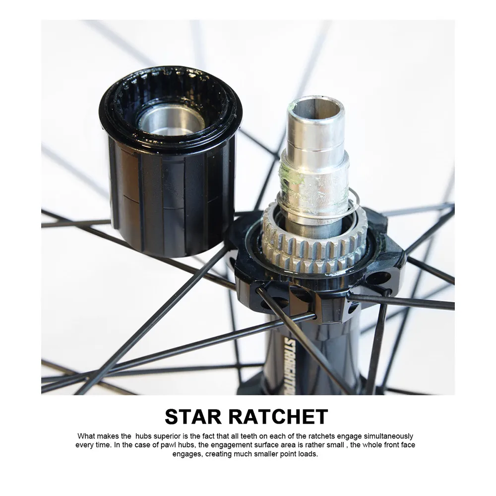 OG-EVKIN RW-D50SL25HG карбоновые колеса дисковый тормозной диск бескамерная Глубина 50 мм 6