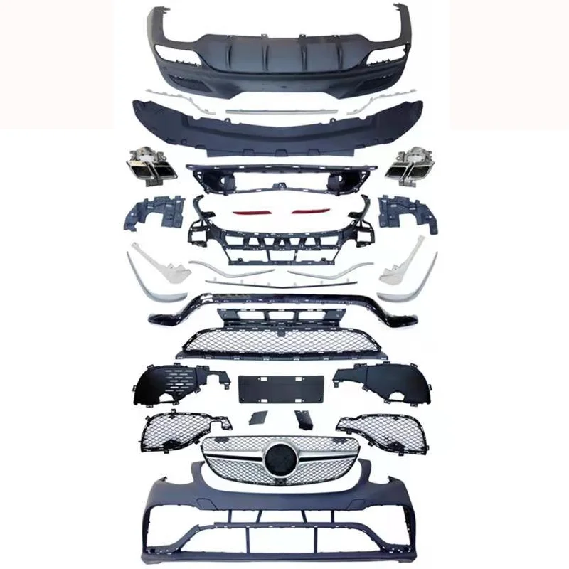 

for X292 car bumpers 2015-2020 years For Benz GLE W166 modified GLE63 AMG model Body Kits PP Material Body Kit upgradfactory