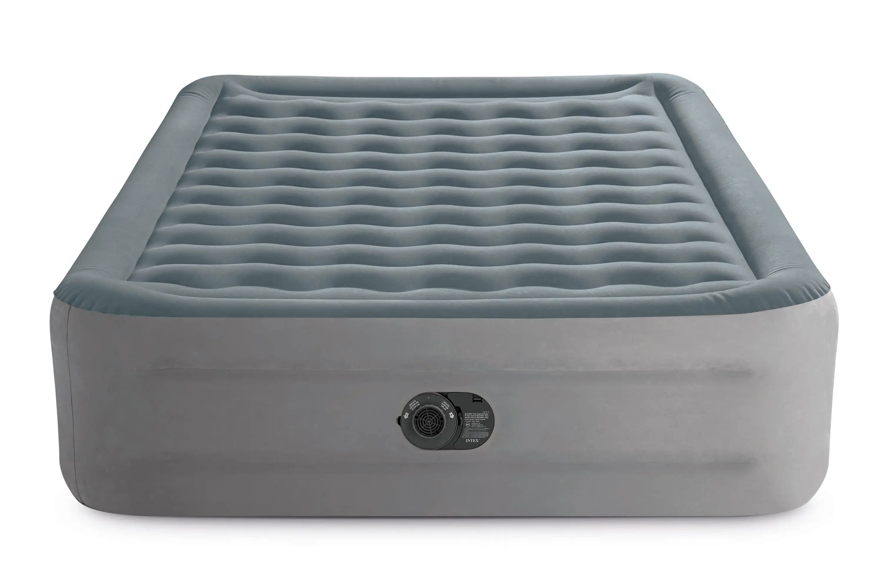 

18" High Comfort Plush Raised Air Mattress Bed with Built-in , Queen