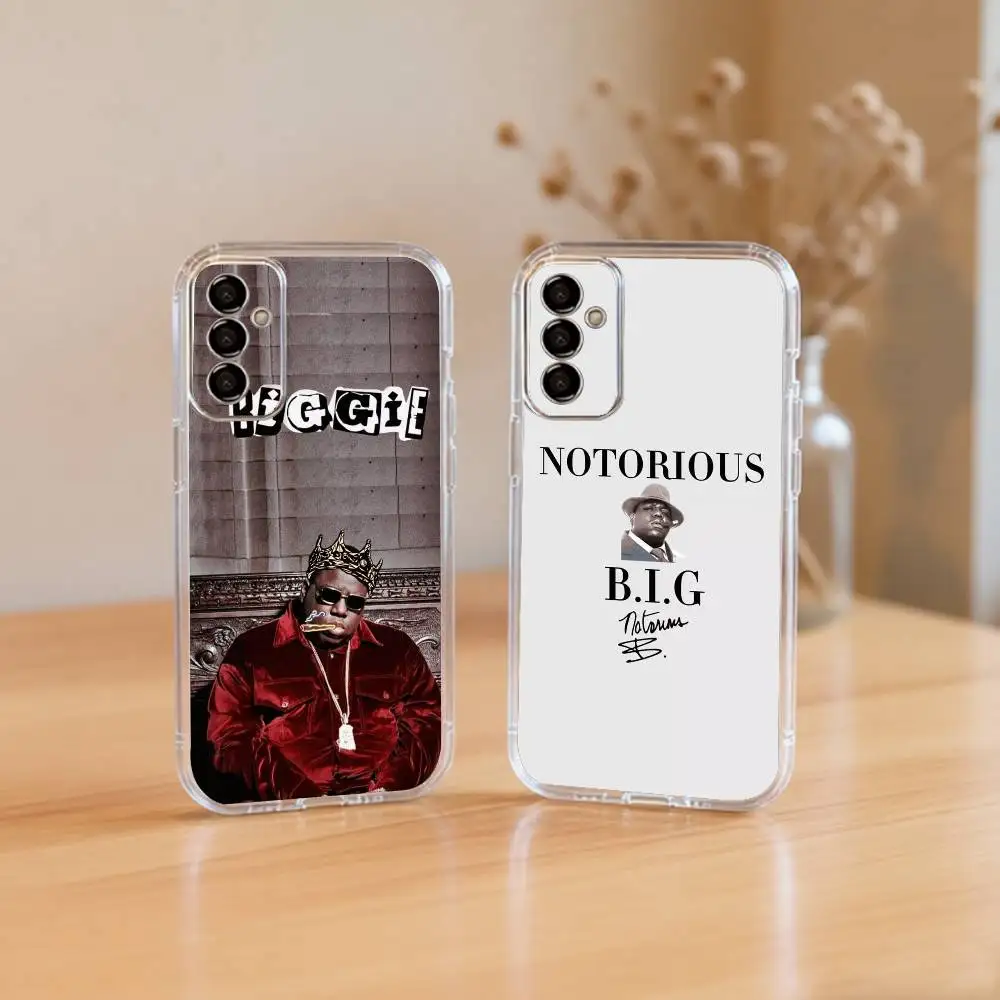 Фото Чехол для телефона Biggie Smalls Notorious BIG-g для Samsung A10,12,20,21S,30,31,40,50,51,52,70,71, прозрачный чехол №1