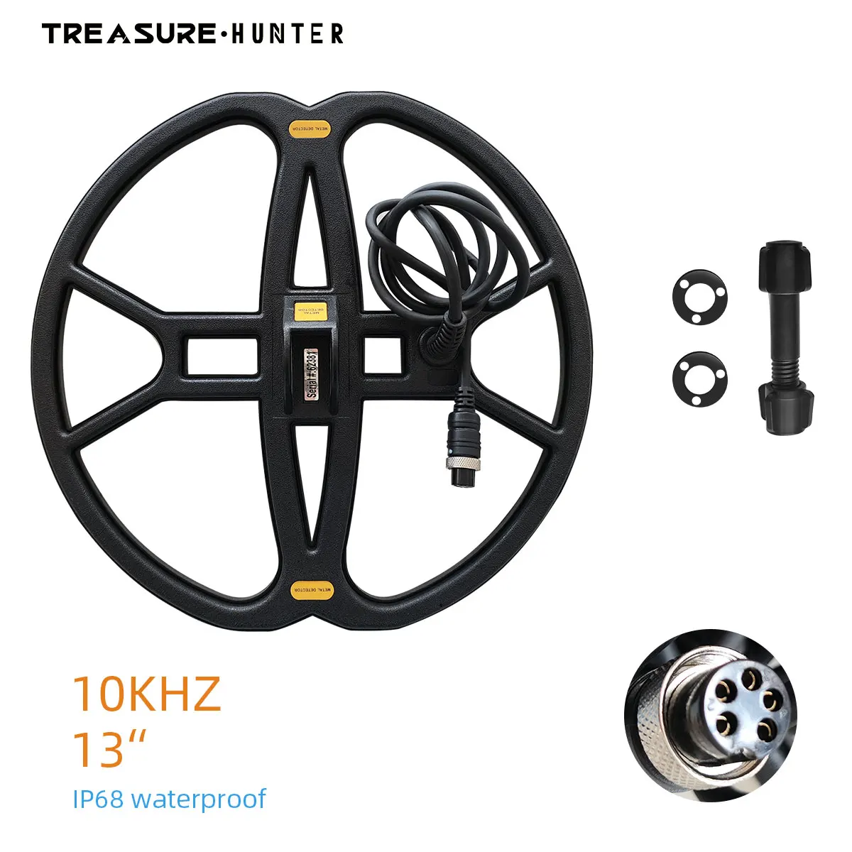 Катушка для металлоискателя TREASURE HUNTER 10 кГц 13 дюймов