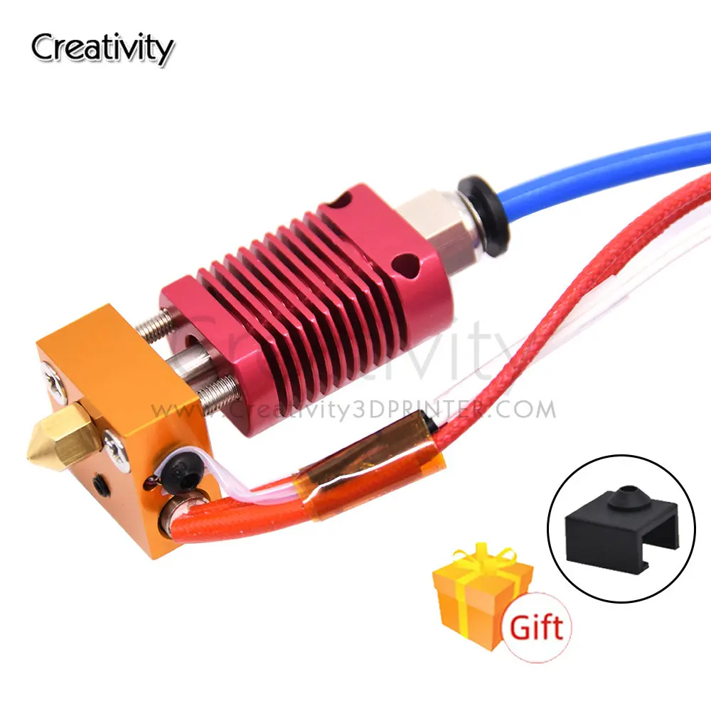 Ender3 V2 версия супер экструдер наборы обновление с Capricorn Bowden PTFE трубки для