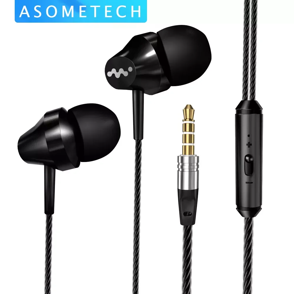 

M8 Heavy Bass In Ear Earphone Music Headset with Mic Qulity Earbud Fone De Ouvido for iPhone Samsung Sony HTC Mp3 PC