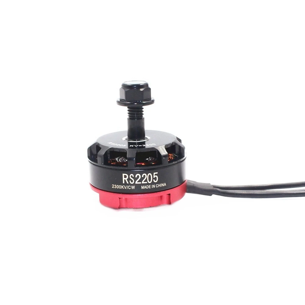 

RC RS2205 2205 2300KV Brushless Motor for 2-6S 20A/30A/40A ESC FPV RC QAV250 X210 Racing Drone Multicopter(CW)