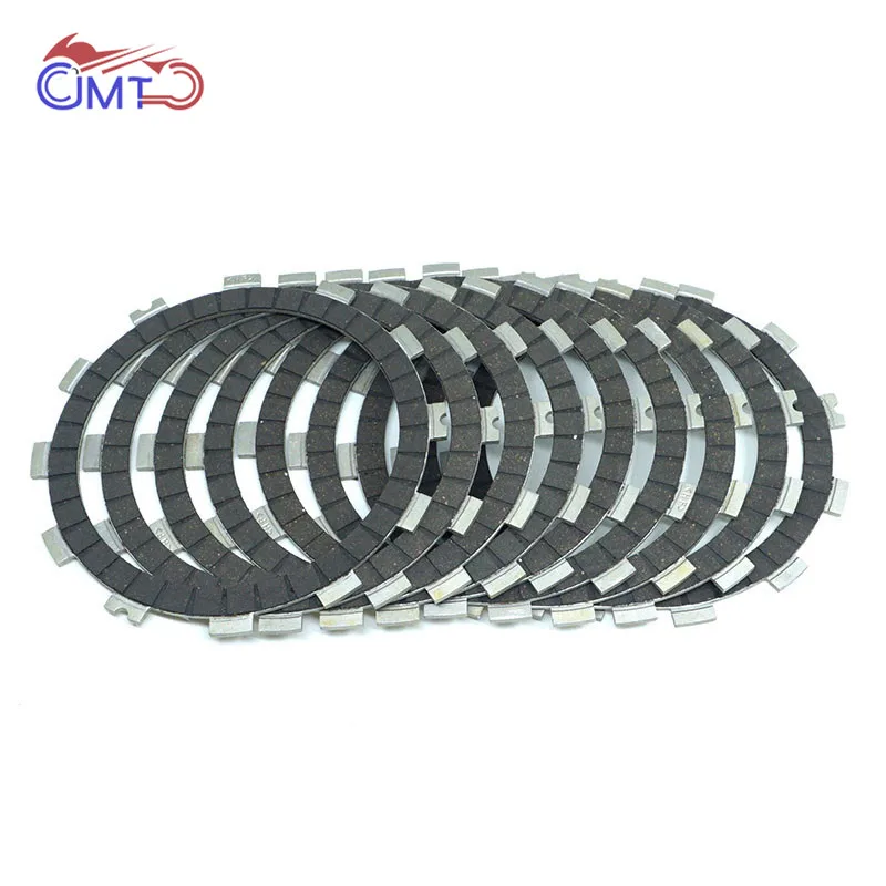 

Для Kawasaki Z750 2004 2005 2006 Z750S 2005-2010 Z800 2013-2014 2015 2016 Комплект фрикционных дисков сцепления из АБС-пластика 9P Set Z 750 800