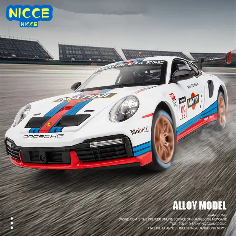 

Nicce 1:32 Porsches 911 GT3 RSR Le Mans Alloy Sports Car Model Diecasts Metal Toy Racing Car Model Collection Kids Toy Gift