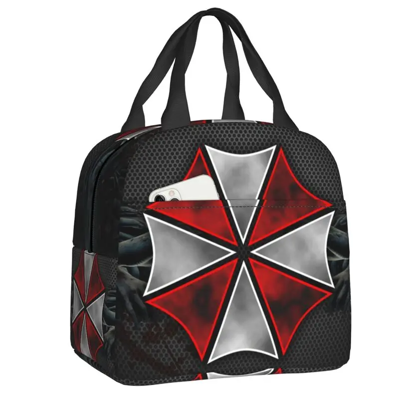 

Umbrella Corporation Insulated Lunch Bag for Women Resuable Video Game Cooler Thermal Bento Box Office Picnic Travel