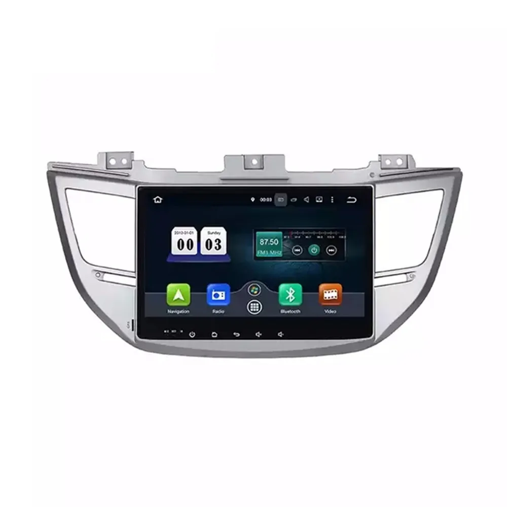 

10.1" Android 12 MT8667 Car Radio 8 Core 8+128G For Hyundai IX35/Tucson 2015-2017 Multimedia Player DSP Carplay Audio Stereo PX5
