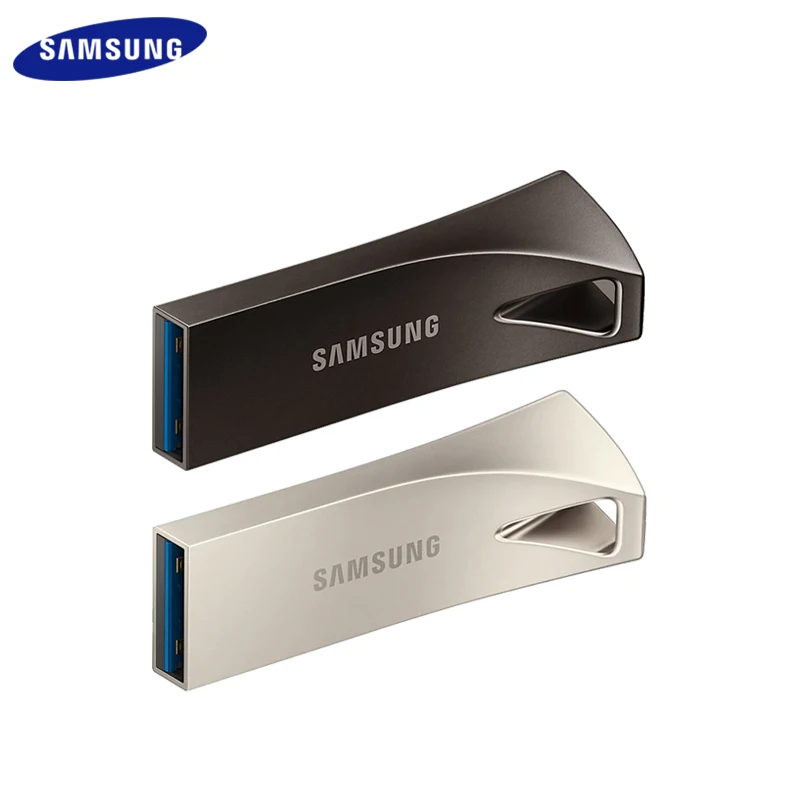 Оригинальный металлический флеш-накопитель SAMSUNG BAR Plus USB 3 1 512 ГБ 256 128 64 до 400 Мб/с