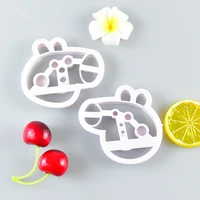 cartoon animal cookie press stamp embosser cutter fondant mould biscuits cake baking tools kitchen baking decorate party gifts