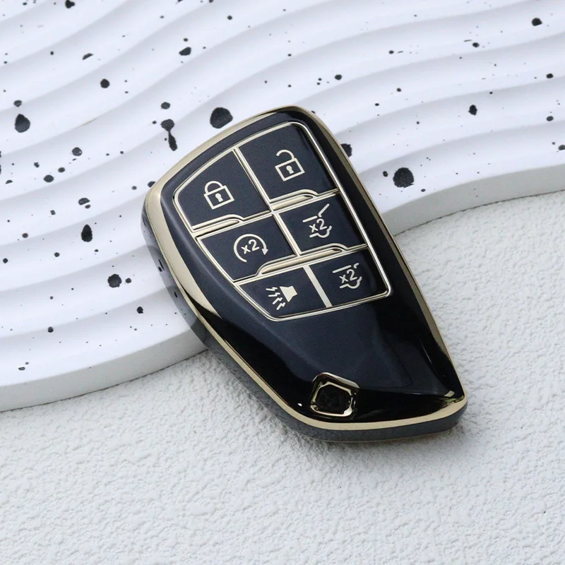 Чехол для автомобильного ключа из ТПУ, чехол для Chevrolet Tahoe Suburban для GMC Yukon для Buick ENVISION S Plus Avenir 2020 2021 2022 2023