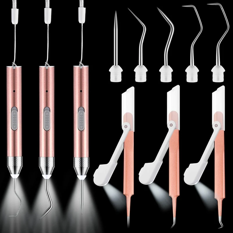 

6 шт., пинцет для винила с 5 контактами