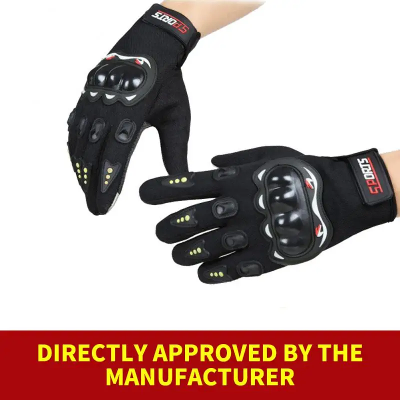 

Outdoor Cycling Gloves Full Finger Racing Motorcycle Riding Gloves Men Special Forces Long Finger Gloves Cycling Equipment