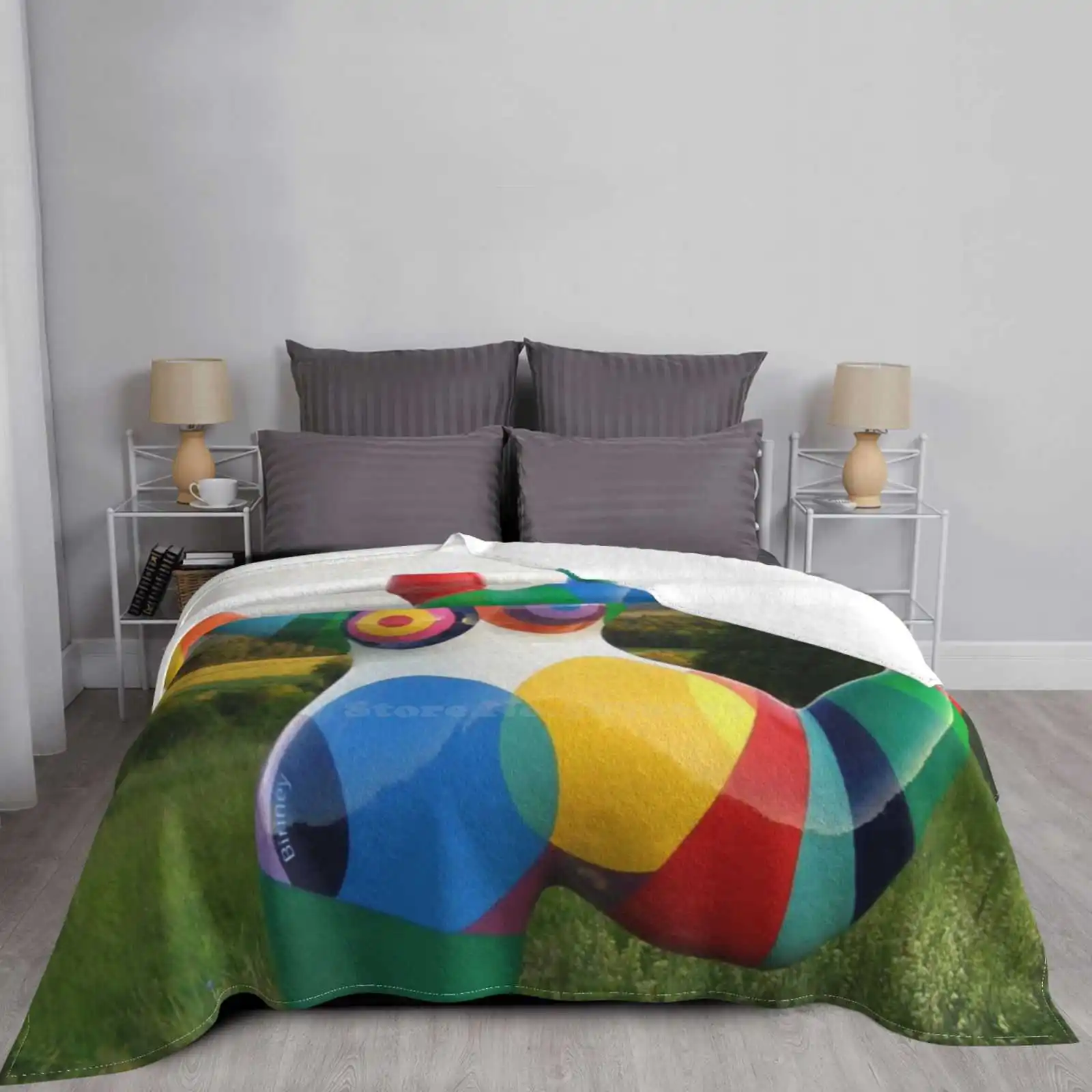 Biriney Nana-Tribute To Niki De Saint Phalle все размеры мягкое одеяло домашний декор постельные