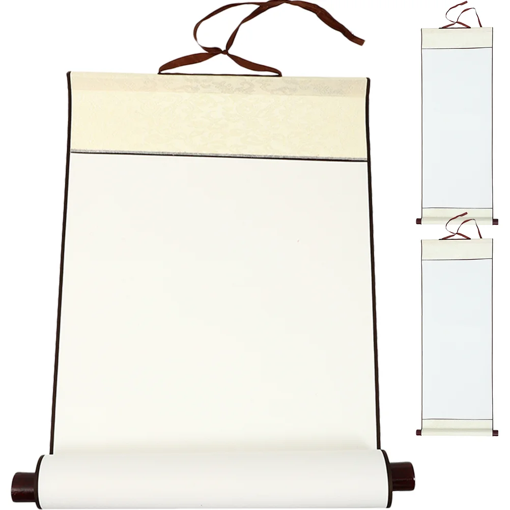 3 шт. пустой свиток, бумага для китайской живописи, каллиграфия ...