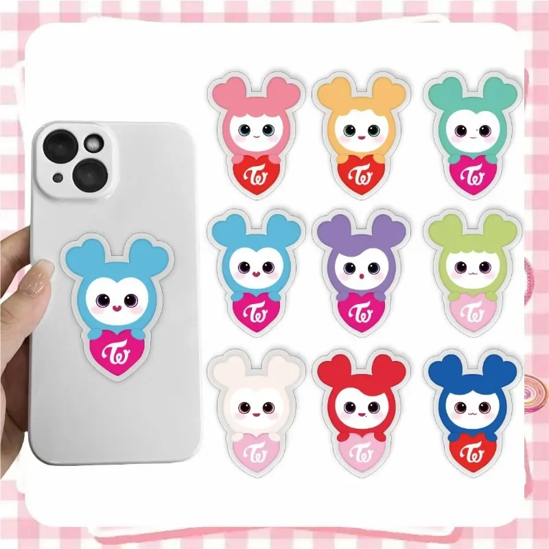 9 шт. Kpop Merch Twice прекрасный держатель для мобильного телефона брелок TZUYU SANA MINA JIHYO