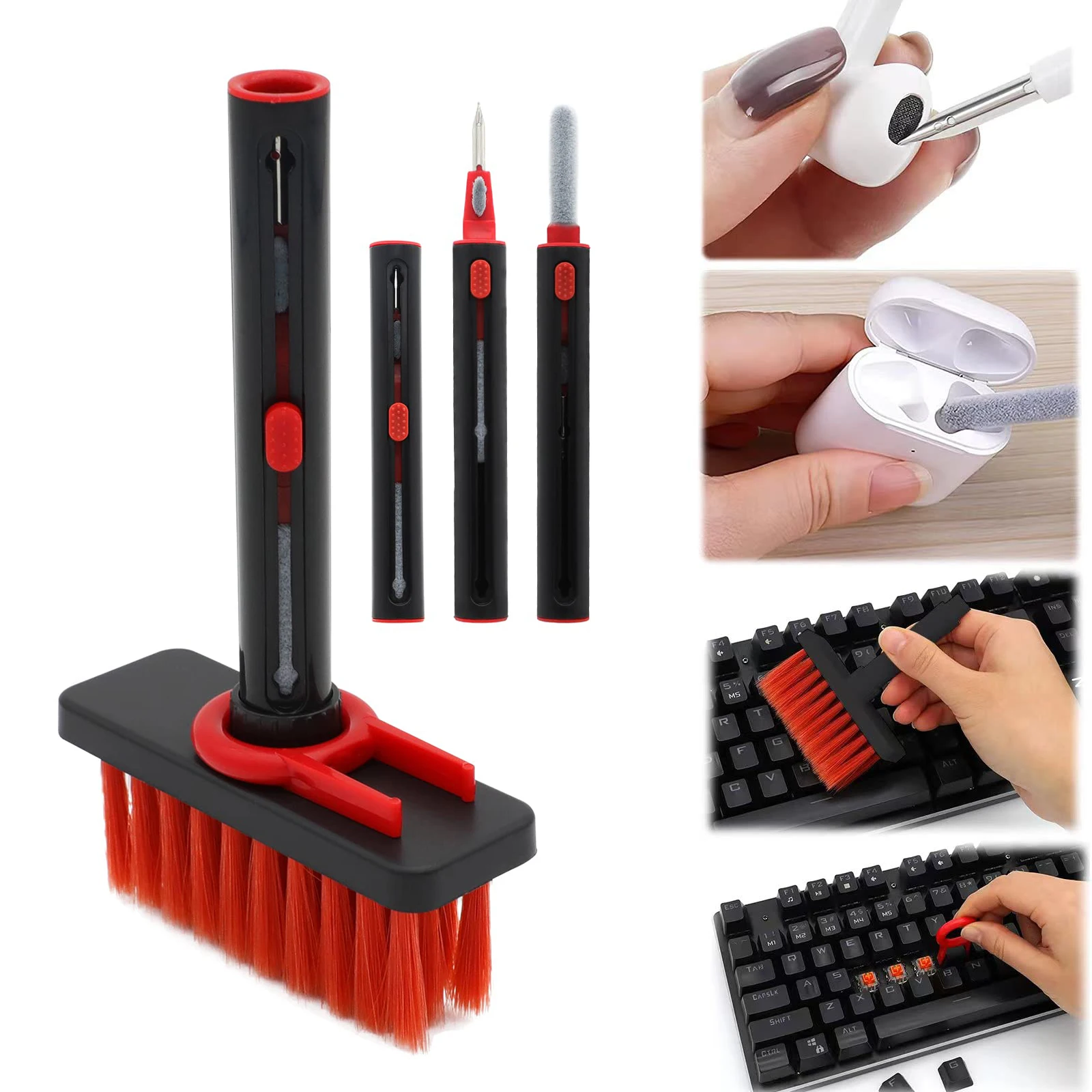 Keycap Puller Earbuds Cleaner For Airpods Pro 1 2 3 Bluetoot