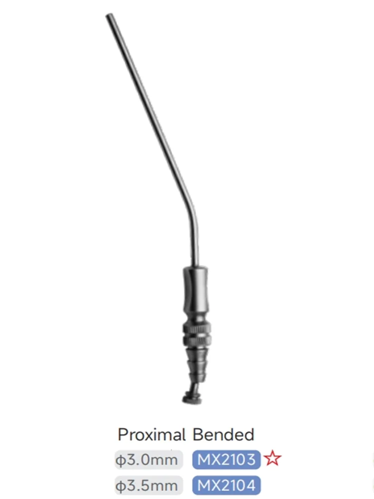 Стоматологические инструменты аспиратор Merison проксимальный и Дистальный изгиб