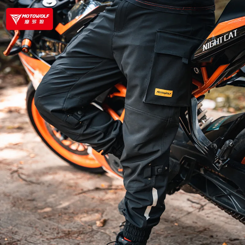 Дышащие и удобные мотоциклетные брюки рабочая одежда для езды на мотоцикле с