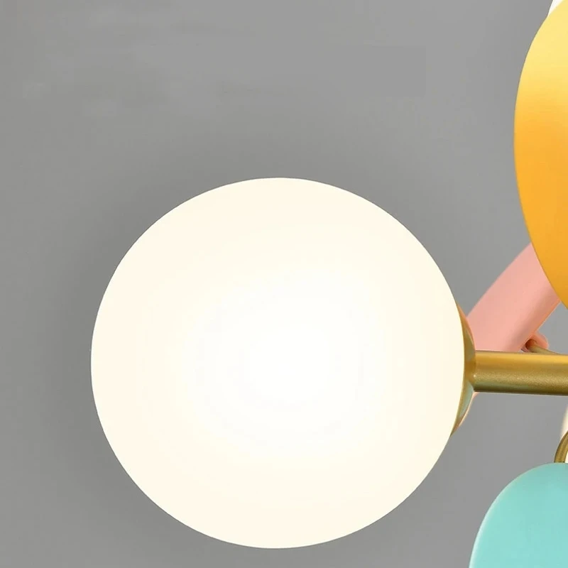 Лидер продаж креативная красочная цветочная ветка светодиодный подвесной