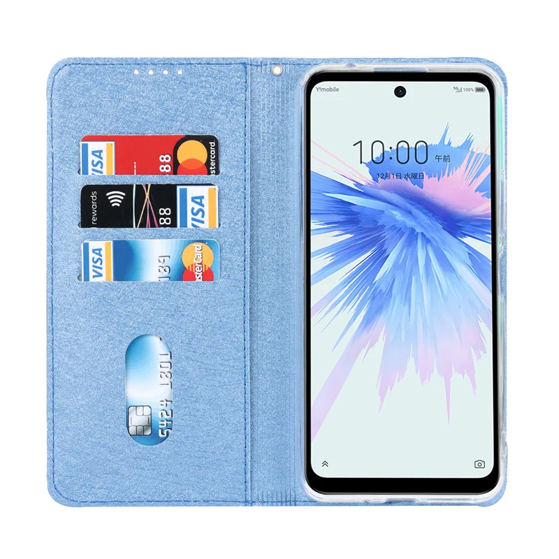 Чехол для ZTE либеро из искусственной кожи II 5G раскладной Магнитный чехол